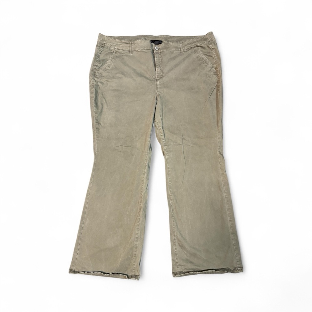 Lane Bryant women’s‎ Khaki Olive Pants size 26